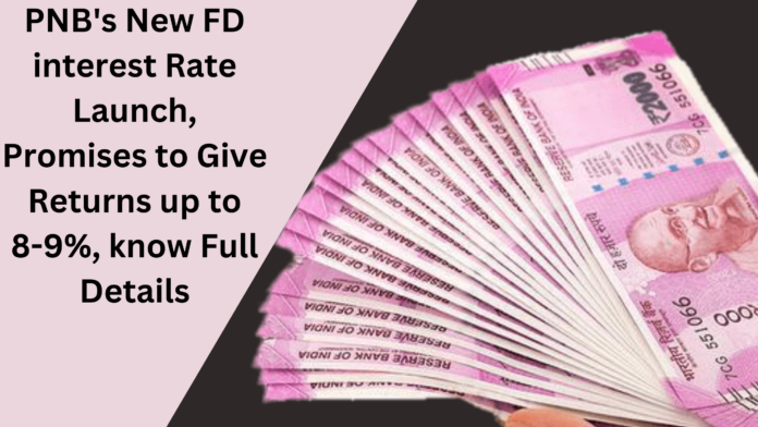 New PNB FD Rates : New PNB FD Interest Rate Launch, Promises to Give Returns up to 8-9%, Know Full Details