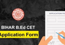 Bihar BEd CET 2024 Registration: बिहार बीएड सीईटी के लिए कल आवेदन की अंतिम तिथि, तुरंत करें पंजीकरण Bihar BEd CET 2024 Registration: बिहार बीएड सीईटी के लिए कल आवेदन की अंतिम तिथि, तुरंत करें पंजीकरण