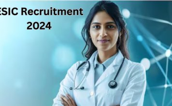 ESIC Recruitment 2024 : 240000 सैलरी वाली पानी है नौकरी, तो ESIC में तुरंत करें आवेदन, नहीं देनी होगी कोई लिखित परीक्षा…जाने पूरी डिटेल्स ESIC Recruitment 2024 : 240000 सैलरी वाली पानी है नौकरी, तो ESIC में तुरंत करें आवेदन, नहीं देनी होगी कोई लिखित परीक्षा...जाने पूरी डिटेल्स