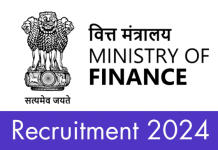 Finance Ministry Recruitment 2024 : वित्त मंत्रालय ने 4 निजी सचिव पदों को भरने के लिए आवेदन आमंत्रित किए हैं, देखे पूरी डिटेल्स Finance Ministry Recruitment 2024 : वित्त मंत्रालय ने 4 निजी सचिव पदों को भरने के लिए आवेदन आमंत्रित किए हैं, देखे पूरी डिटेल्स