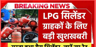 LPG गैस सिलेंडर ग्राहकों के लिए बड़ी खुशखबरी! कीमतों में बड़ी कटौती, जानें नए रेट्स LPG गैस सिलेंडर ग्राहकों के लिए बड़ी खुशखबरी! कीमतों में बड़ी कटौती, जानें नए रेट्स
