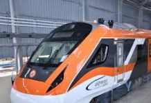 Amrit Bharat train : इस रूट पर चलेगी नई अमृत भारत ट्रेन, जानें पूरी जानकारी New Amrit Bharat train : खुशखबरी! इस राज्य में चलेगी एक और अमृत भारत ट्रेन, जानें रूट और अन्य जानकारी