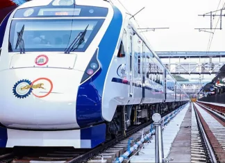 New Vande Bharat Train! इन शहरों के बीच चलेगी नई वंदे भारत ट्रेन, 5 घंटे में पूरा होगा सफर, चेक करें रूट और अन्य डिटेल्स New Vande Bharat Train! इन शहरों के बीच चलेगी नई वंदे भारत ट्रेन, 5 घंटे में पूरा होगा सफर, चेक करें रूट और अन्य डिटेल्स