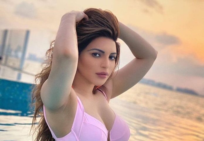 Shama Sikander ने बिना ब्रा पहने लेटकर दिए बोल्ड पोज, तस्वीरें वायरल