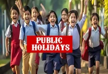 Public Holiday :12 नवंबर को सार्वजनिक अवकाश हुआ घोषित, बंद रहेंगे सभी स्कूल, कॉलेज और सरकारी कार्यालय Public Holidays : बड़ी खबर, सरकार ने 5 और 6 अप्रैल को छुट्टी का किया ऐलान, फटाफट चेक करें