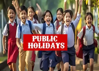 Public Holiday :12 नवंबर को सार्वजनिक अवकाश हुआ घोषित, बंद रहेंगे सभी स्कूल, कॉलेज और सरकारी कार्यालय Public Holidays : बड़ी खबर, सरकार ने 5 और 6 अप्रैल को छुट्टी का किया ऐलान, फटाफट चेक करें
