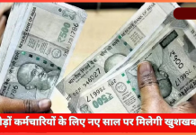 Dearness Allowance Hike : करोड़ों कर्मचारियों के लिए नए साल पर मिलेगी खुशखबरी! फिर बढ़ेगी सैलरी, इतना बढ़ जायेंगा DA Dearness Allowance Hike : करोड़ों कर्मचारियों के लिए नए साल पर मिलेगी खुशखबरी! फिर बढ़ेगी सैलरी, इतना बढ़ जायेंगा DA