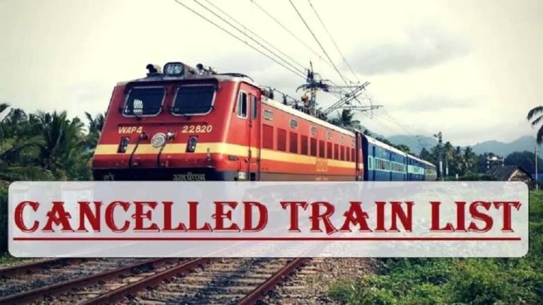 Train Cancelled : भारतीय रेलवे ने अप्रैल-मई महीने के लिए इन ट्रेनों को किया रद्द, देखें लिस्ट