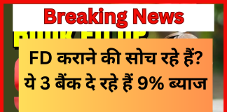 High-Interest FD Banks : FD कराने की सोच रहे हैं? ये 3 बैंक दे रहे हैं 9% ब्याज, देखें कितना मिलेगा मुनाफा High-Interest FD Banks : FD कराने की सोच रहे हैं? ये 3 बैंक दे रहे हैं 9% ब्याज, देखें कितना मिलेगा मुनाफा