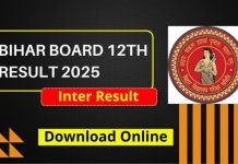 Bihar Board 12th Result 2025: बिहार बोर्ड इंटर में आए कितने मार्क्स, Direct Link से करें डाउलोड Bihar Board 12th Result 2025: बिहार बोर्ड इंटर में आए कितने मार्क्स, Direct Link से करें डाउलोड