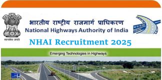 NHAI Recruitment 2025 : बिना लिखित परीक्षा के NHAI में नौकरी पाने का मौका, 230000 से ज्यादा होगी सैलरी, यहां जानें चयन और डिटेल्स NHAI Recruitment 2025 : बिना लिखित परीक्षा के NHAI में नौकरी पाने का मौका, 230000 से ज्यादा होगी सैलरी, यहां जानें चयन और डिटेल्स