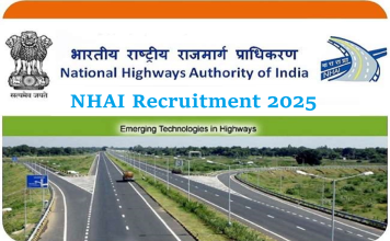 NHAI Recruitment 2025 : बिना लिखित परीक्षा के NHAI में नौकरी पाने का मौका, 230000 से ज्यादा होगी सैलरी, यहां जानें चयन और डिटेल्स NHAI Recruitment 2025 : बिना लिखित परीक्षा के NHAI में नौकरी पाने का मौका, 230000 से ज्यादा होगी सैलरी, यहां जानें चयन और डिटेल्स