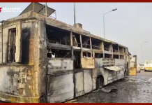 Bihar Bus Accident : बिहार से दिल्ली जा रही बस लखनऊ में जलकर खाक, 5 की मौत, बेगूसराय से खुली थी गाड़ी Bihar Bus Accident : बिहार से दिल्ली जा रही बस लखनऊ में जलकर खाक, 5 की मौत, बेगूसराय से खुली थी गाड़ी