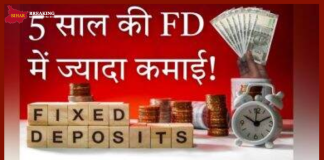 Highest Returns FD : 5 साल की FD पर कौन सा बैंक सबसे ज्यादा रिटर्न देता है, SBI या PNB? जाने डिटेल्स में Highest Returns FD : 5 साल की FD पर कौन सा बैंक सबसे ज्यादा रिटर्न देता है, SBI या PNB? जाने डिटेल्स में