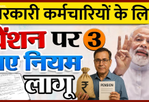 New Pension Rules: अब इन कर्मचारियों को नहीं मिलेगी पेंशन, बदल गए हैं पेंशन नियम. New Pension Rules: अब इन कर्मचारियों को नहीं मिलेगी पेंशन, बदल गए हैं पेंशन नियम.