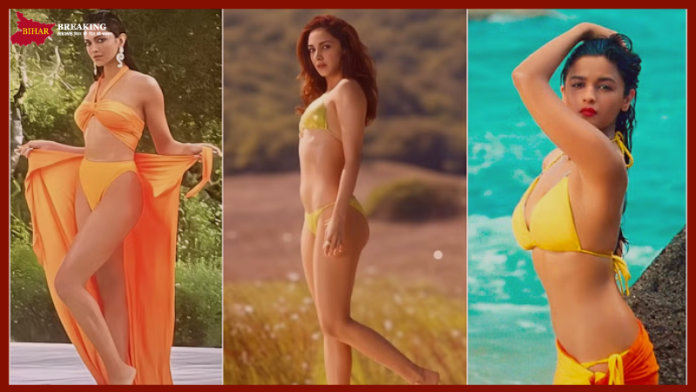Actress Bikini Look : Kiara's bikini look set the internet on fire, from Deepika to Alia have shown hot avatars Actress Bikini Look : Kiara's bikini look set the internet on fire, from Deepika to Alia have shown hot avatars