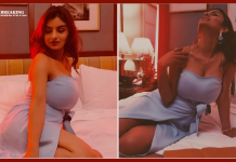 Actress Anveshi Jain did such a thing in front of the camera, your heart will increase after watching the video Actress Anveshi Jain did such a thing in front of the camera, your heart will increase after watching the video