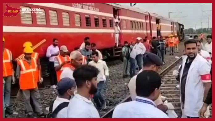Bihar Train Accident : Trolley collided with Avadh Assam Express train, 1 dead, 4 injured