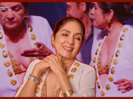 Neena Gupte Biscuit Bra Look! Neena Gupta is 66 years old, but has the fashion of a 25-year-old; Glam look in 'Biscuit Bra', VIDEO