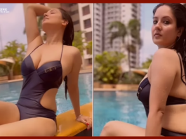 Actress Pooja Banerjee showed her bo*ld avatar in the swimming pool, fans could not believe the video