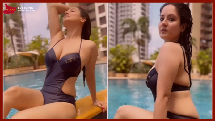 Actress Pooja Banerjee showed her bo*ld avatar in the swimming pool, fans could not believe the video Actress Pooja Banerjee showed her bo*ld avatar in the swimming pool, fans could not believe the video