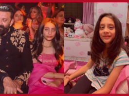 Sanjay Dutt's younger daughter's look changed, it was difficult to recognize her, photos went viral on the internet