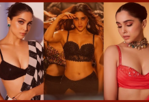 Sharvari Wagh : Last year she gave a 100 crore film, today the actress was seen in public wearing a bra, her toned figure was clearly visible Sharvari Wagh : Last year she gave a 100 crore film, today the actress was seen in public wearing a bra, her toned figure was clearly visible