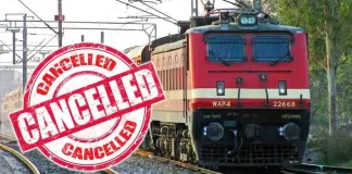 Train Cancelled : Alert for passengers… Railways has cancelled these trains, check this list before leaving Train Cancelled : Alert for passengers... Railways has cancelled these trains, check this list before leaving