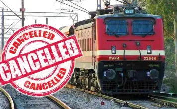 Train Cancelled : Alert for passengers… Railways has cancelled these trains, check this list before leaving Train Cancelled : Alert for passengers... Railways has cancelled these trains, check this list before leaving