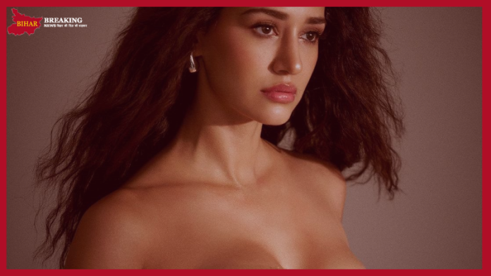 Disha Patani shared bo*ld pictures in a front open dress, fans got mesmerized seeing the deep neck dress Disha Patani shared bo*ld pictures in a front open dress, fans got mesmerized seeing the deep neck dress