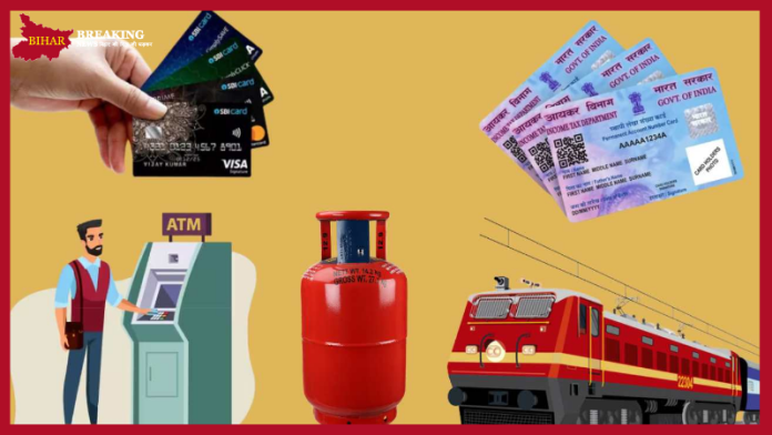 Changes From Today's Rule : Train fares increased, withdrawing cash from ATM became expensive, PAN card will not be made without Aadhaar from today Changes From Today's Rule : Train fares increased, withdrawing cash from ATM became expensive, PAN card will not be made without Aadhaar from today