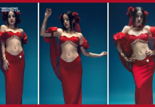 Urfi Javed decorated like a bouquet of red roses, fans said- you are an inspiration to me Urfi Javed decorated like a bouquet of red roses, fans said- you are an inspiration to me