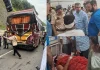 Amarnath Yatra 2025: Brakes of a bus going on Amarnath Yatra failed, collided with 4 buses, 36 devotees injured Amarnath Yatra 2025: Brakes of a bus going on Amarnath Yatra failed, collided with 4 buses, 36 devotees injured