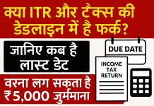 ITR Filing Last Date: Is there a difference between ITR and tax deadlines? Know when is the last date, otherwise you may be fined ₹5,000 ITR Filing Last Date: Is there a difference between ITR and tax deadlines? Know when is the last date, otherwise you may be fined ₹5,000