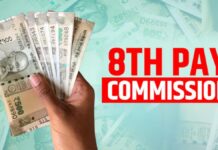8th Pay Commission! Big gift for central government employees! Dearness allowance likely to increase by 58% 8th Pay Commission लागू! अब 18,000 की जगह मिलेगी ₹44,280 बेसिक सैलरी — बड़ा फैसला सरकार का