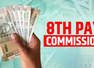 8th Pay Commission! Big gift for central government employees! Dearness allowance likely to increase by 58% 8th Pay Commission लागू! अब 18,000 की जगह मिलेगी ₹44,280 बेसिक सैलरी — बड़ा फैसला सरकार का